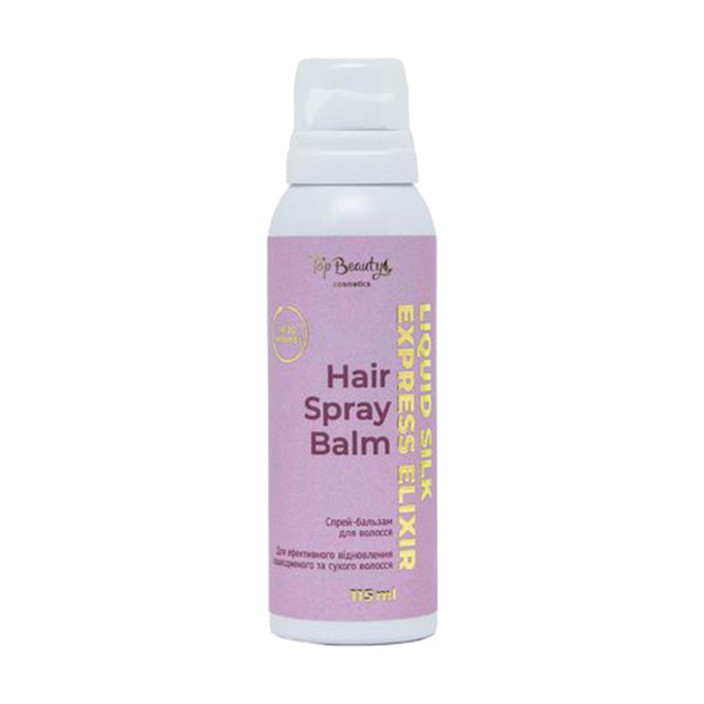 Спрей-бальзам для волосся Top Beauty Liquid Silk Express Elixir Рідкий шовк, 115 мл